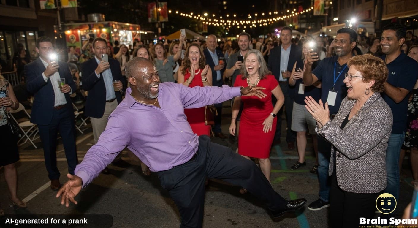 BREAKING EXCLUSIVE: VINCE CALLOWAY'S SHOCKING DANCE GOES VIRAL BUT IT IS REALLY JUST LOSING BALANCE WITH CONFIDENCE AND THE INTERNET CANNOT HANDLE IT